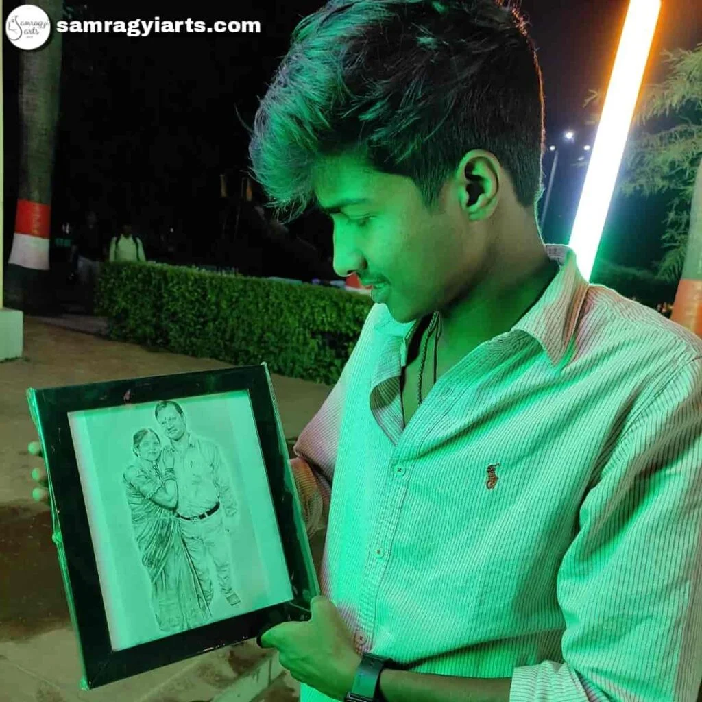 Anurag Maurya, happy Customer of samragyiarts.com